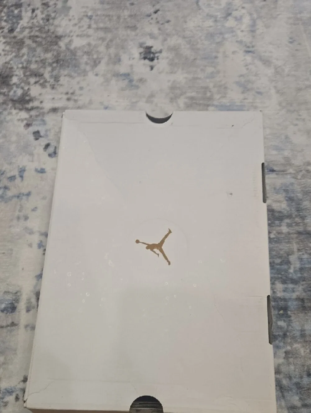 Kids White and Tan Athletic Sneakers